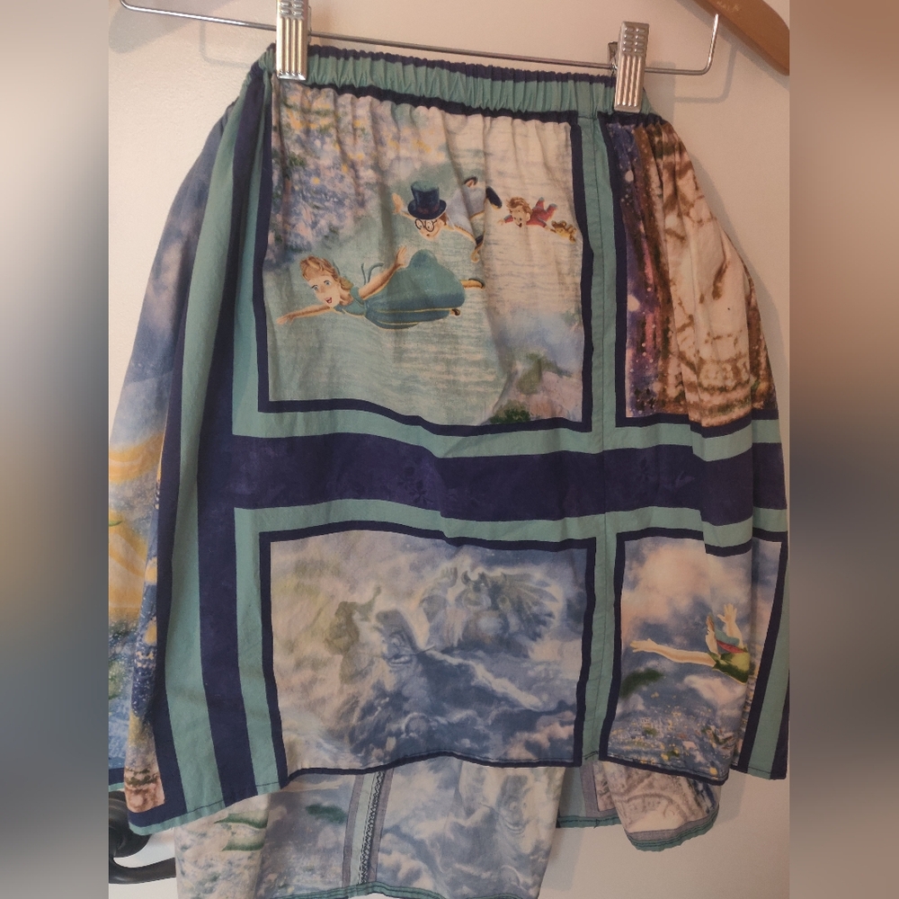 Peter Pan multi panel skirt